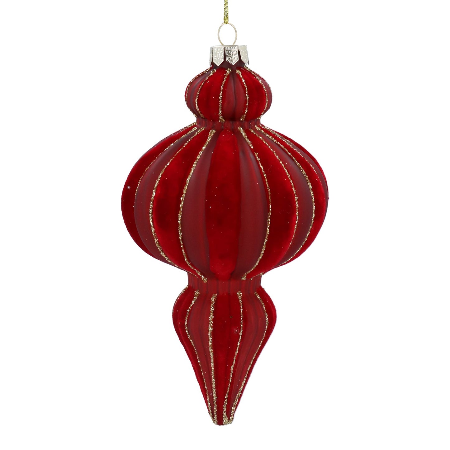 Red Velvet Christmas Hanging Decoration