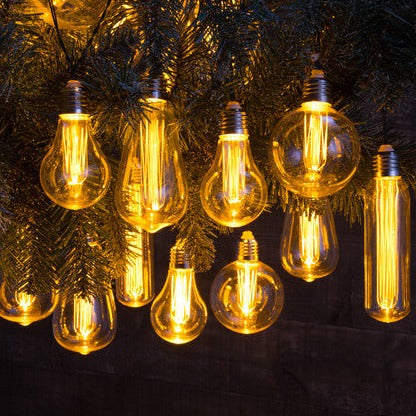 Noma 10 Mixed Bulb String Light Set Connectable