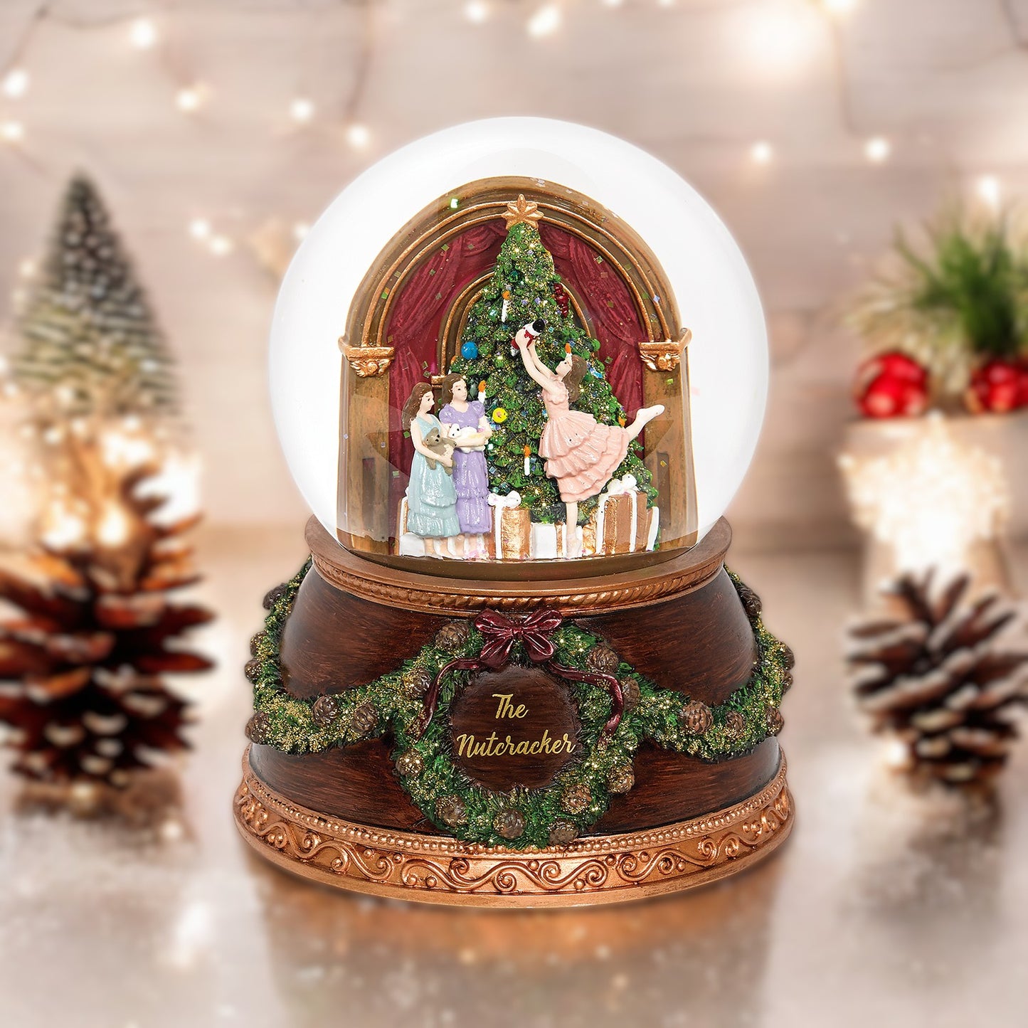Nutcracker Ballet Scene Musical Dome