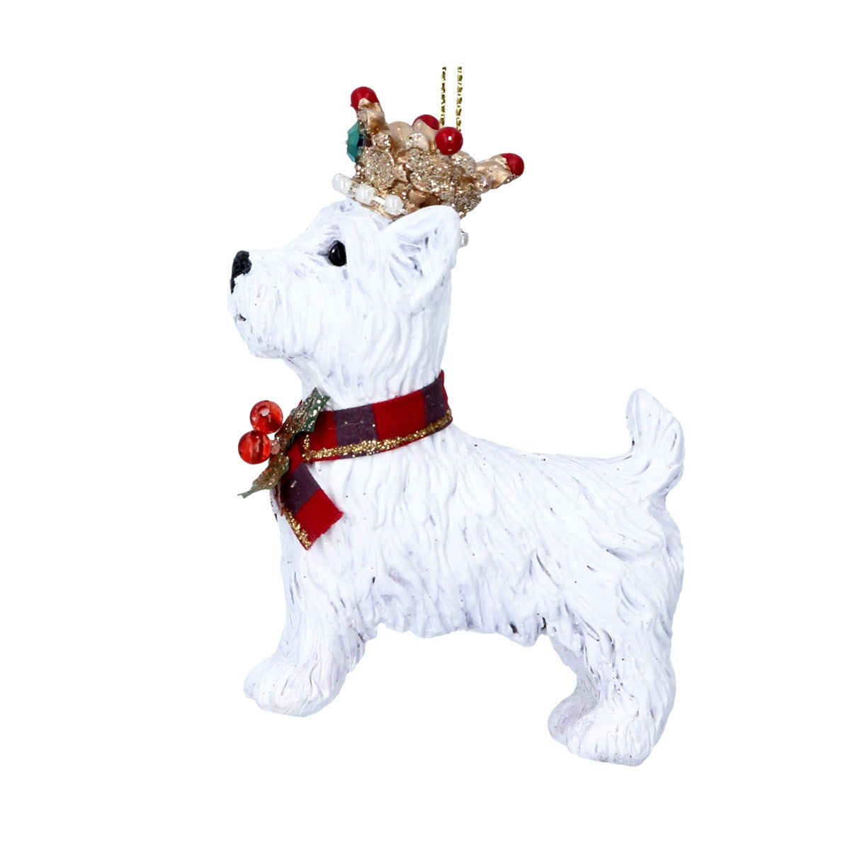 West Highland Terrier Hanging Christmas Tree Decoration
