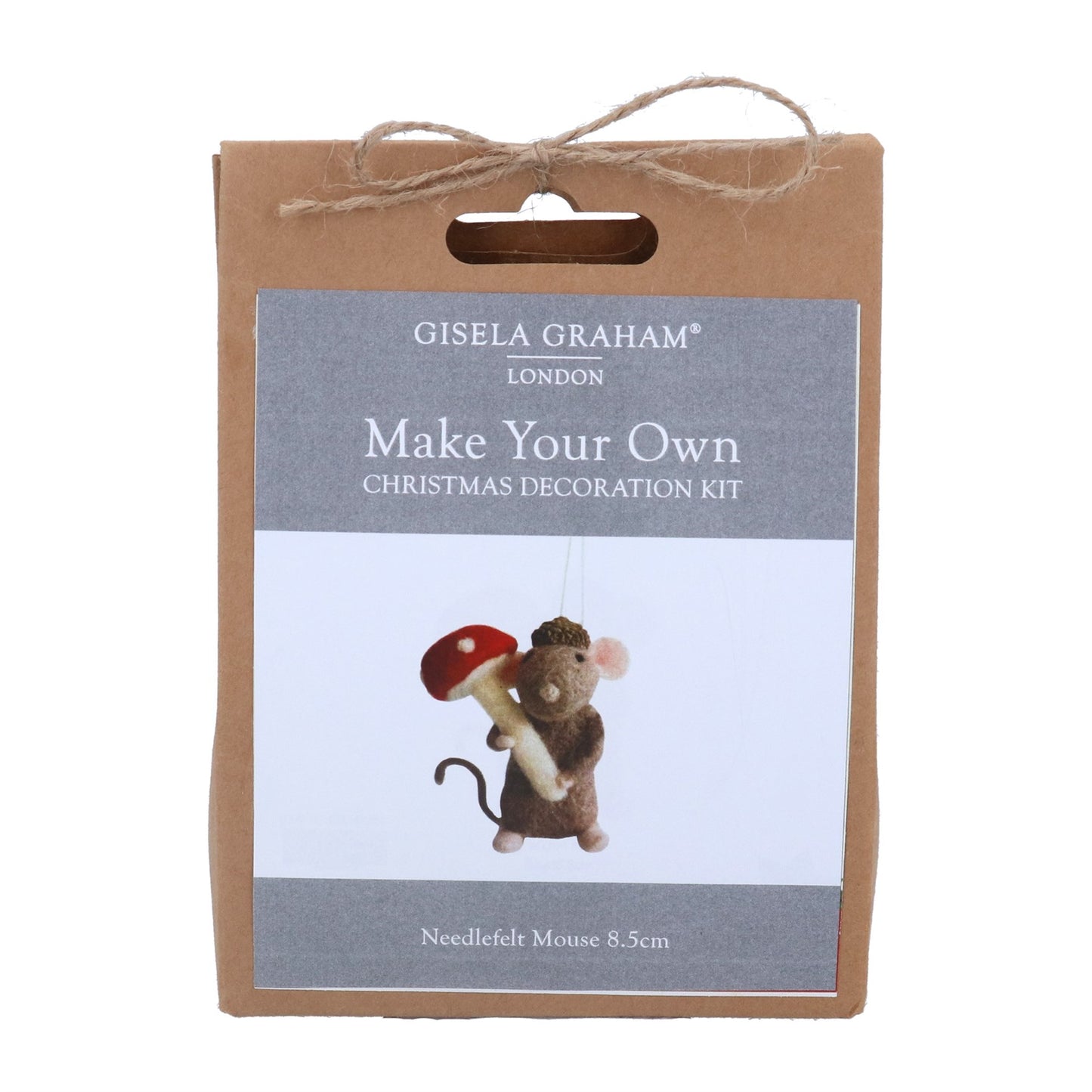 Make your Own Mouse with Toadstool Christmas Craft Kit