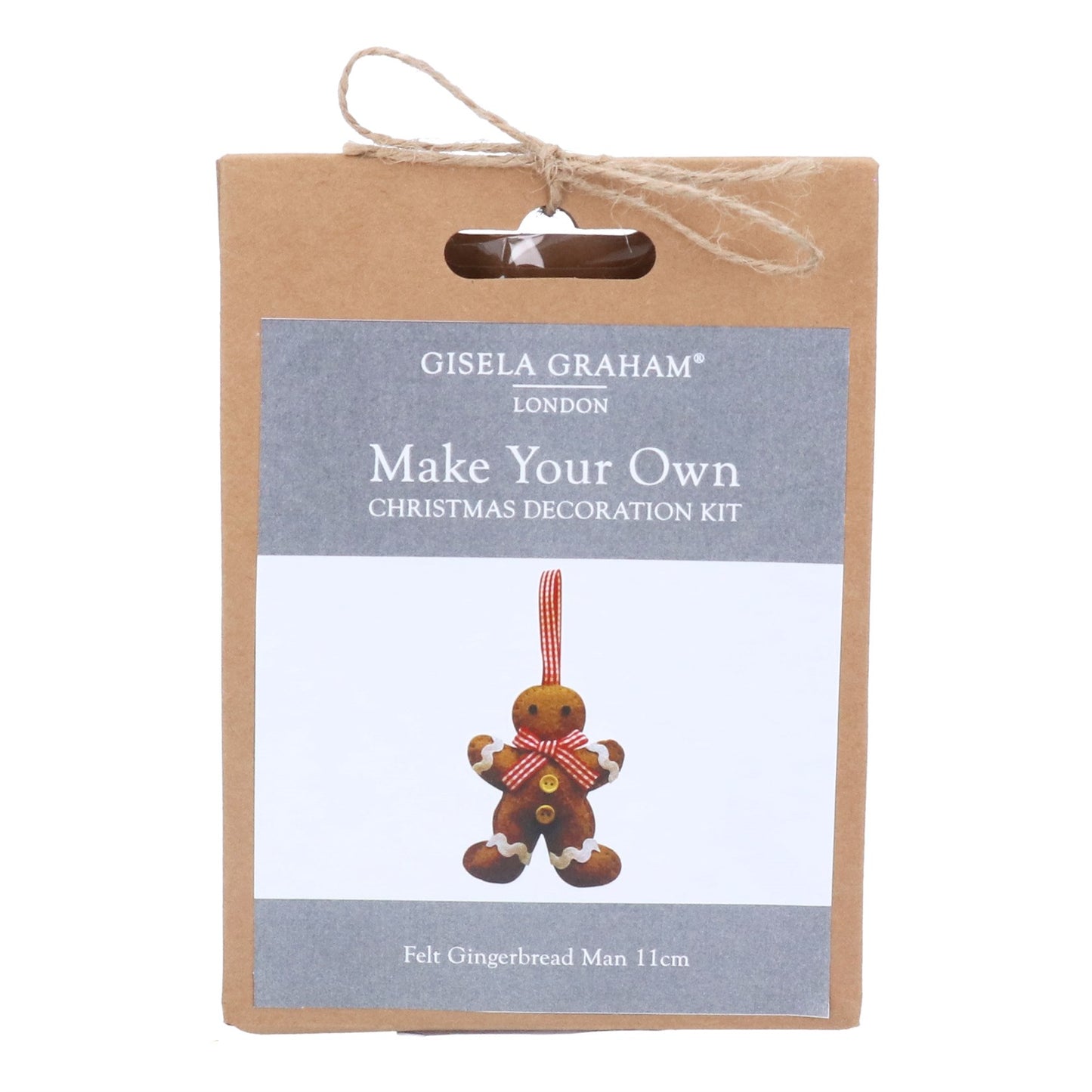 Make your Own Felt Gingerbread Man Christmas Craft Kit