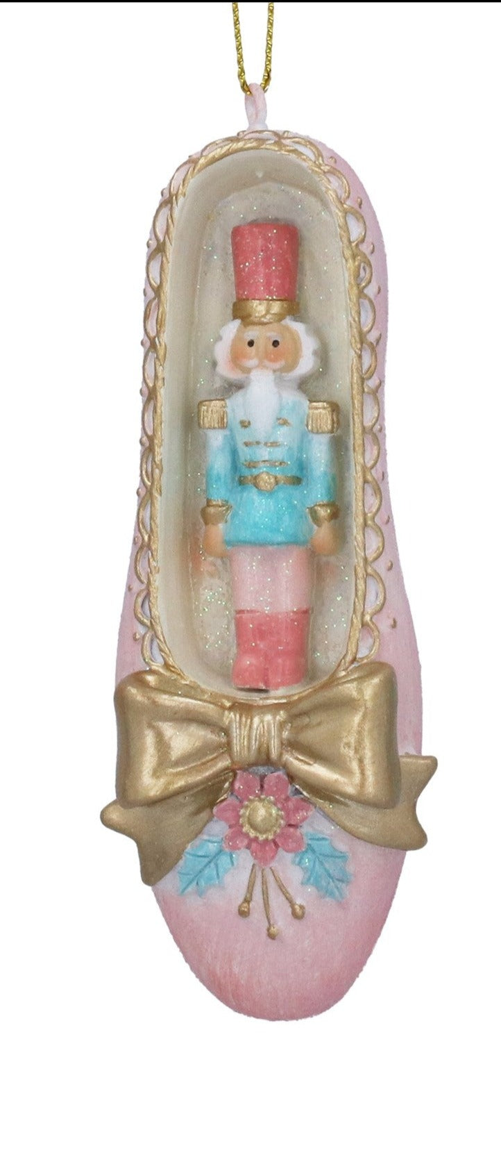 Ballet And Nutcracker Slipper Hanging Christmas Tree Decoration