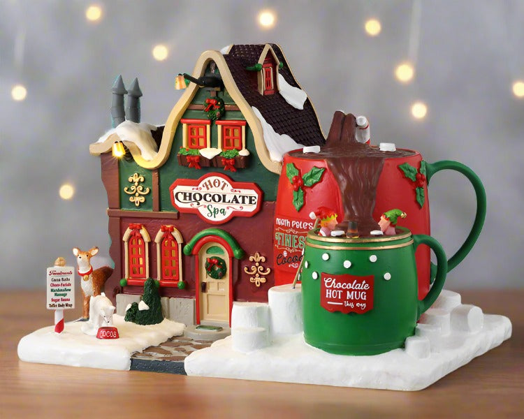 Lemax Hot Chocolate Spa