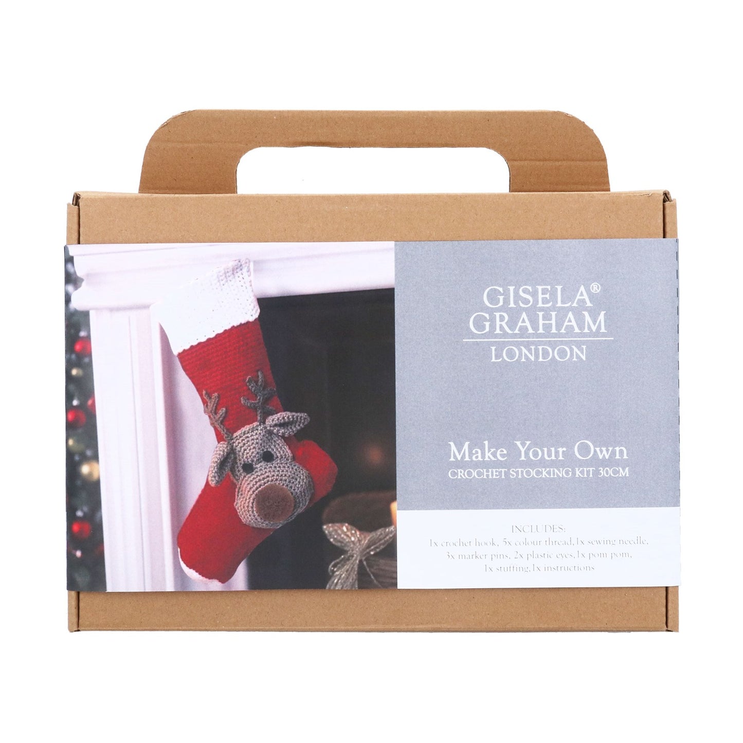 Make your Own Crochet Christmas Stocking Craft Kit