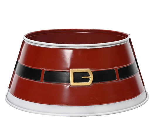 Santa Belt Metal Christmas Tree Skirt 70cm