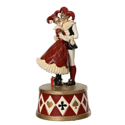 Harlequin Christmas Music Box