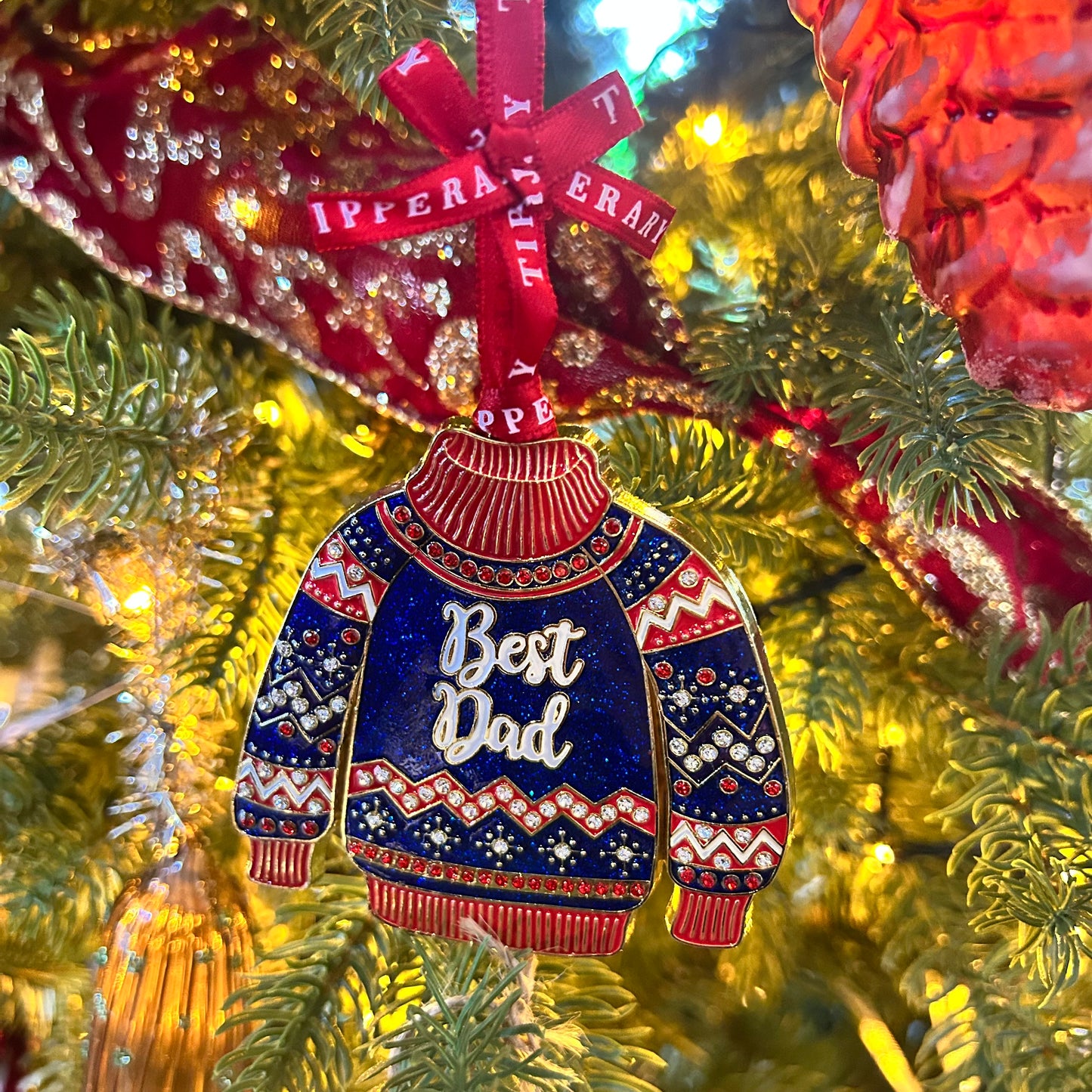 Loved Ones Best Dad Christmas Decoration