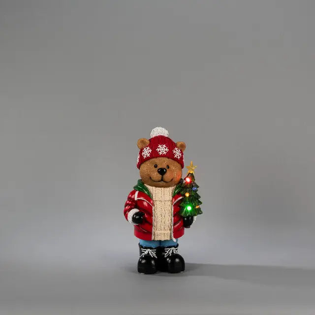 Teddy Bear LED Christmas Decoration