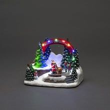 Load image into Gallery viewer, Konstsmide Mechanical Santa in Park Decoration LED
