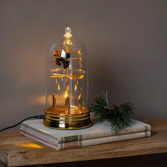 Angel Chimes LED Spinner Christmas Decoration