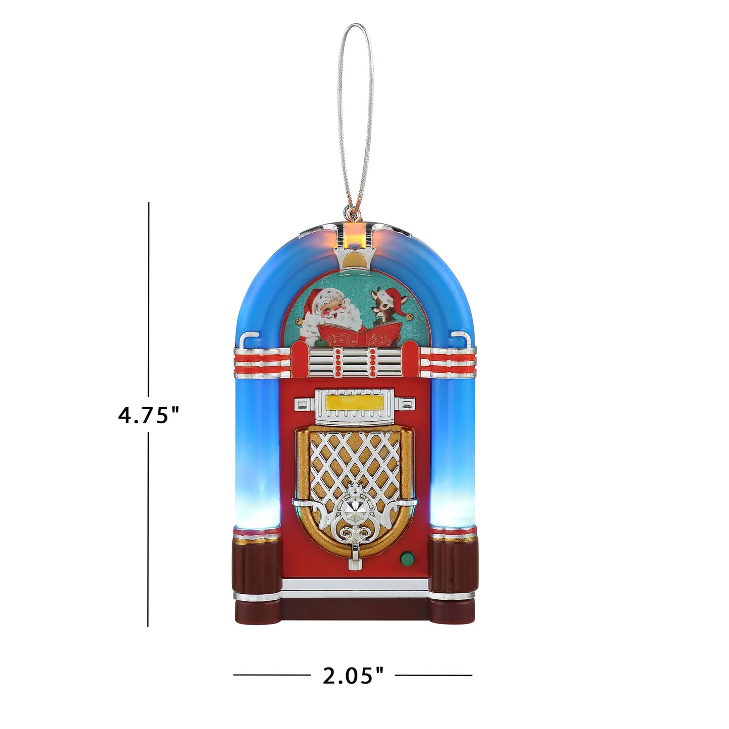 Mr Christmas Jukebox Hanging Christmas Ornament