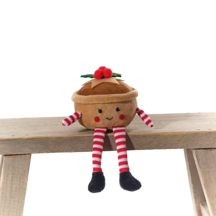 Mince Pie Fabric Shelf Sitter
