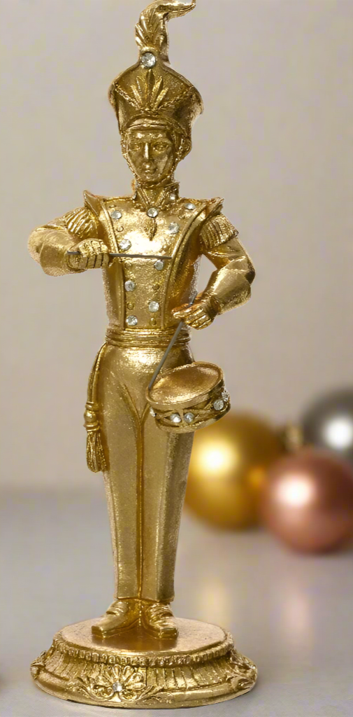 Gold Christmas Nutcracker Soldier