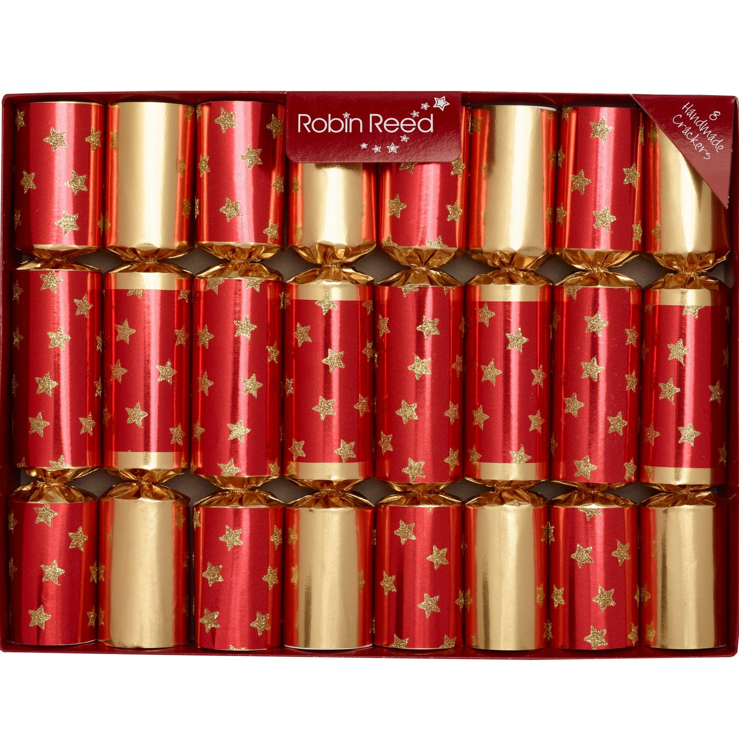 Robin Reed 8 Magic Handmade Christmas Crackers