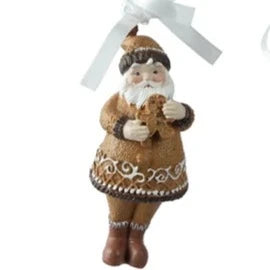 Gingerbread Santa Hanging Christmas Tree Decoration