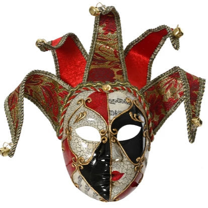 Harlequin Mask Christmas Decoration