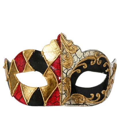 Harlequin Mask Christmas Decoration