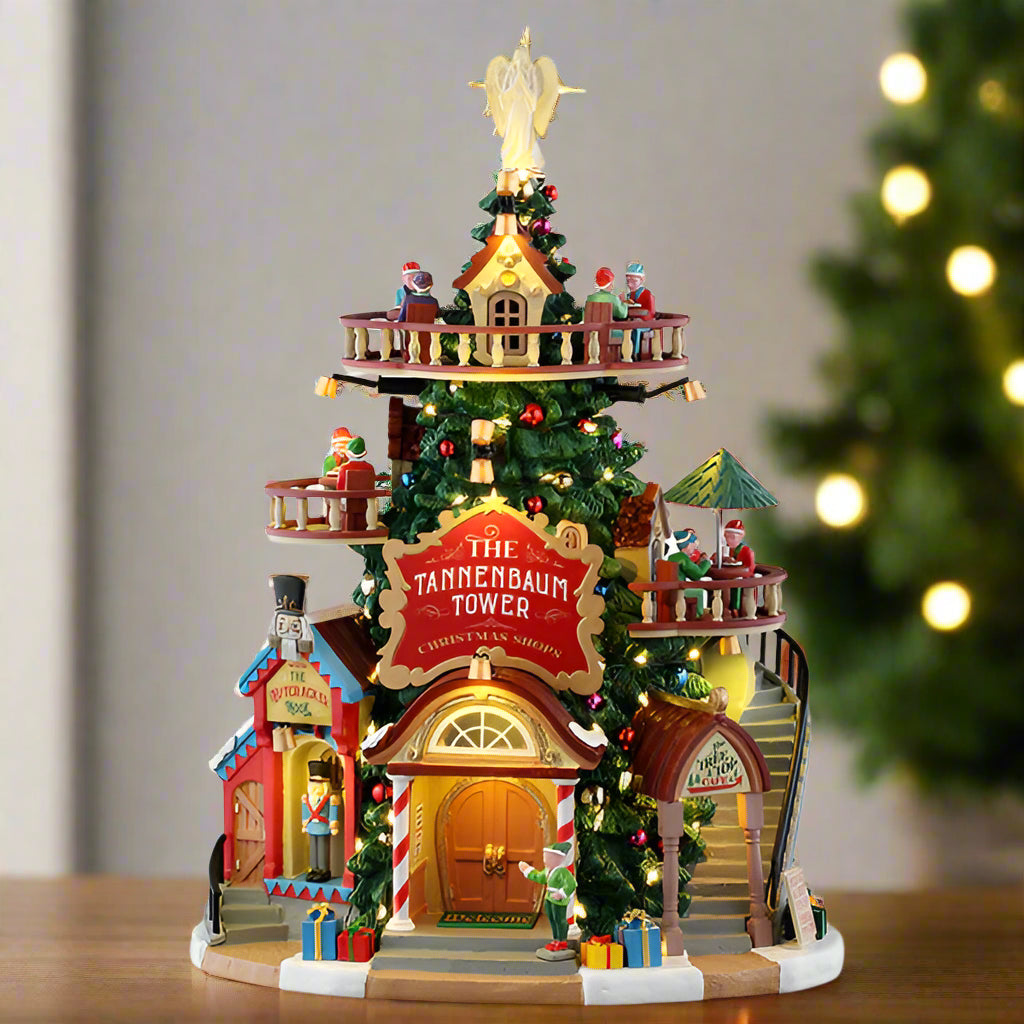 Lemax The Tannenbaum Tower Christmas Shops