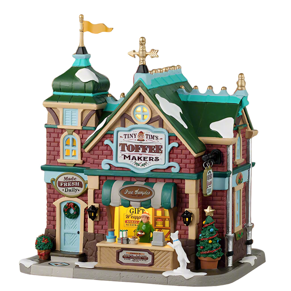 Lemax Tiny Tim's Toffee Makers