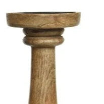 Rustic Vintage Style Wooden Christmas Candle Holder