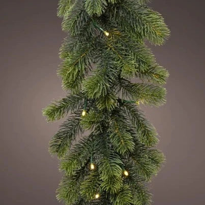 Winnipeg Real Look Christmas Lit Garland 270cm