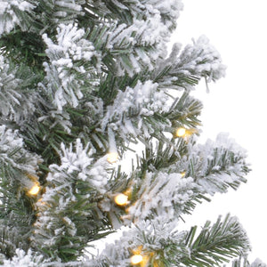 Snowy Imperial Pre-Lit Mini Christmas Tree 45cm