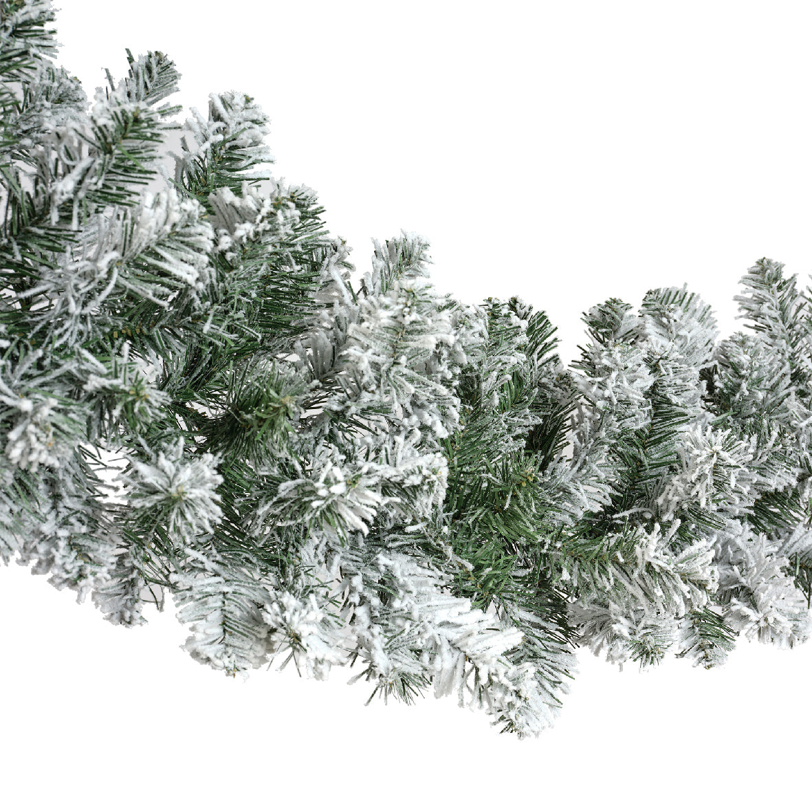Snowy Imperial Festive Christmas Garland 270cm