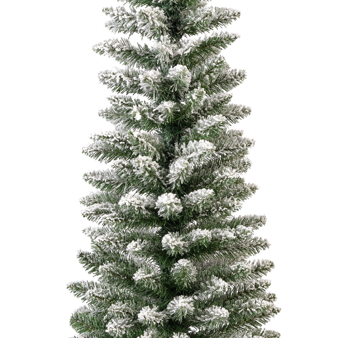 Everlands Snowy Pencil Pine 180cm/6ft Christmas Tree