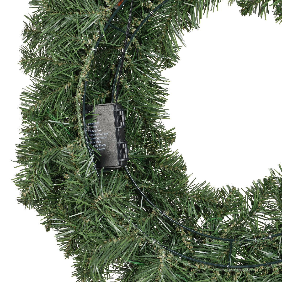 Pre Lit Imperial Wreath 60cm