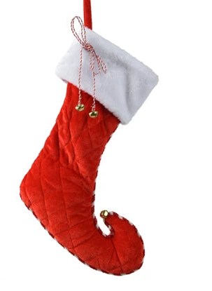 Elf Shoe Christmas Stocking