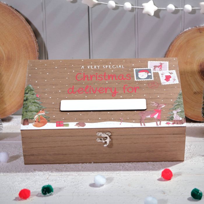 Winter Wonderland Wooden Christmas Eve Box