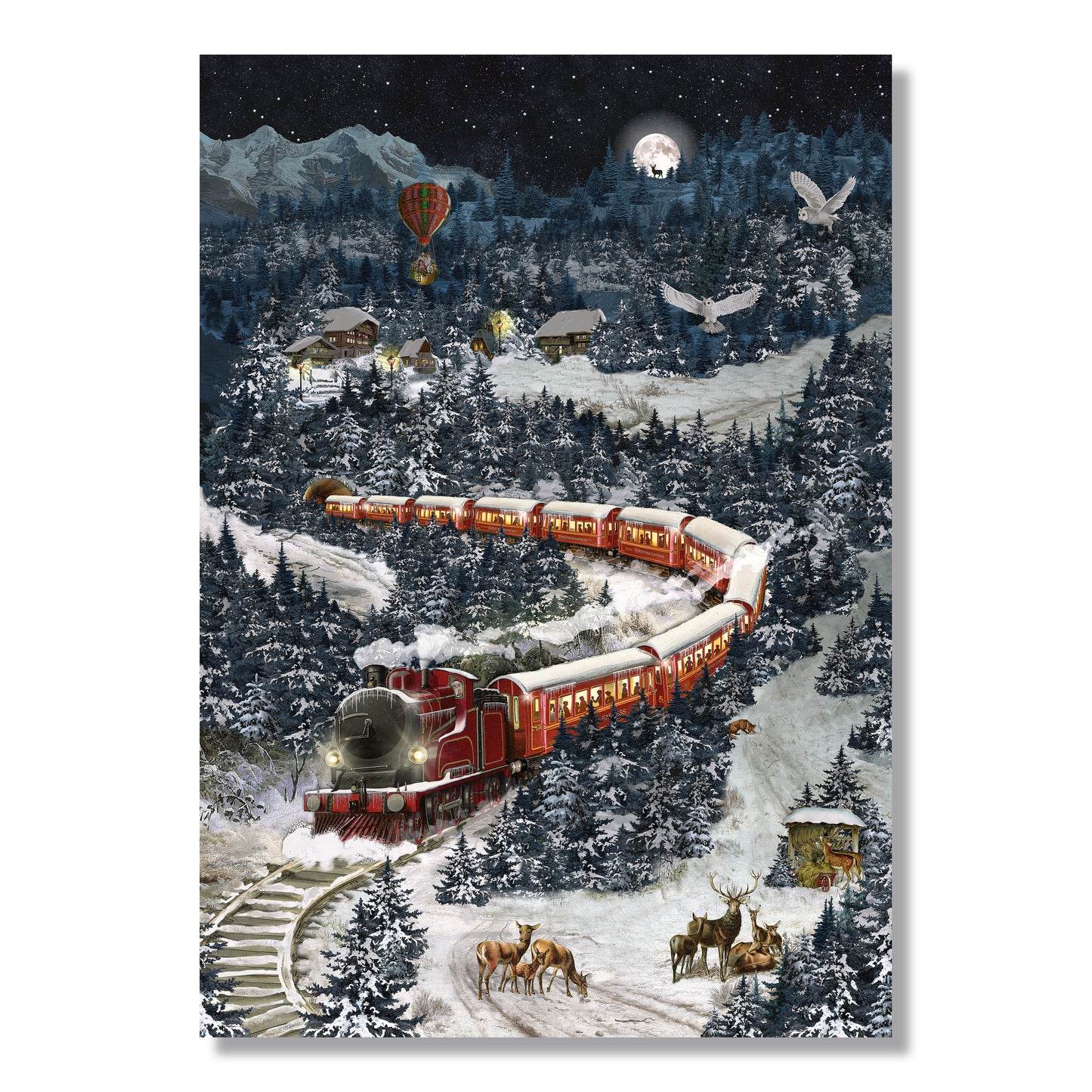 Coppenrath Magical Winter Express Advent Calendar