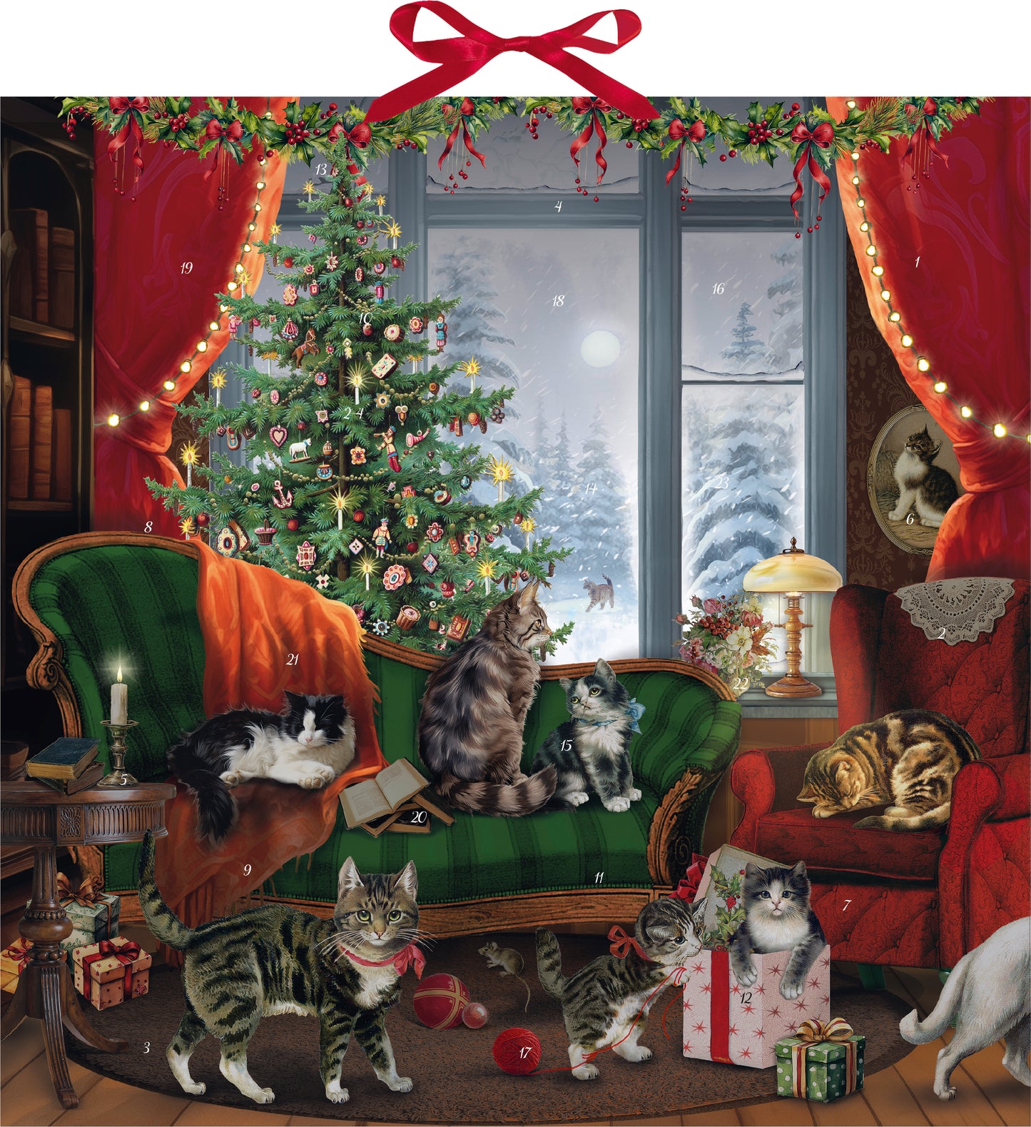 Coppenrath Cats at Christmas Advent Calendar