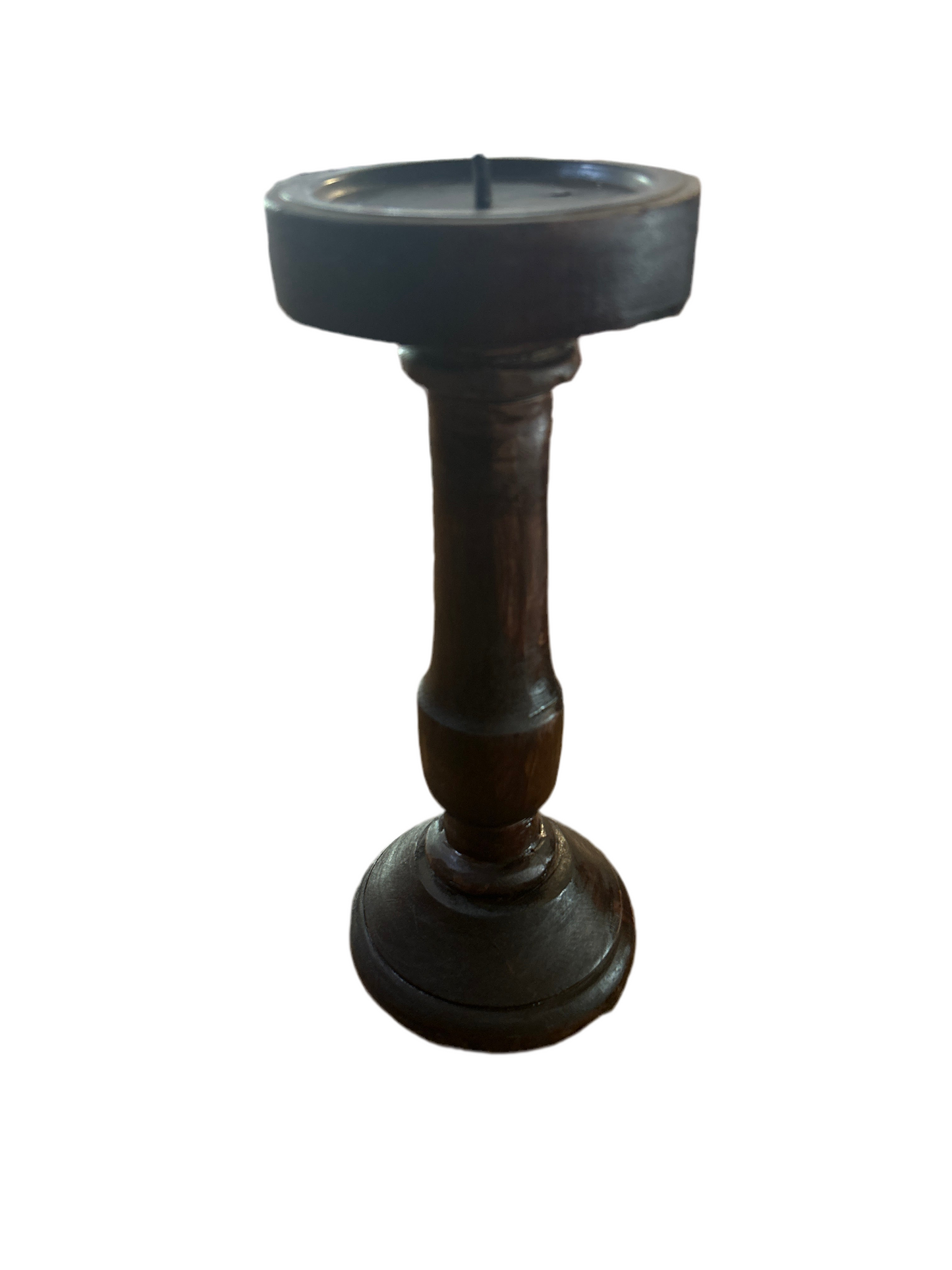 Rustic Vintage Style Wooden Christmas Candle Holder