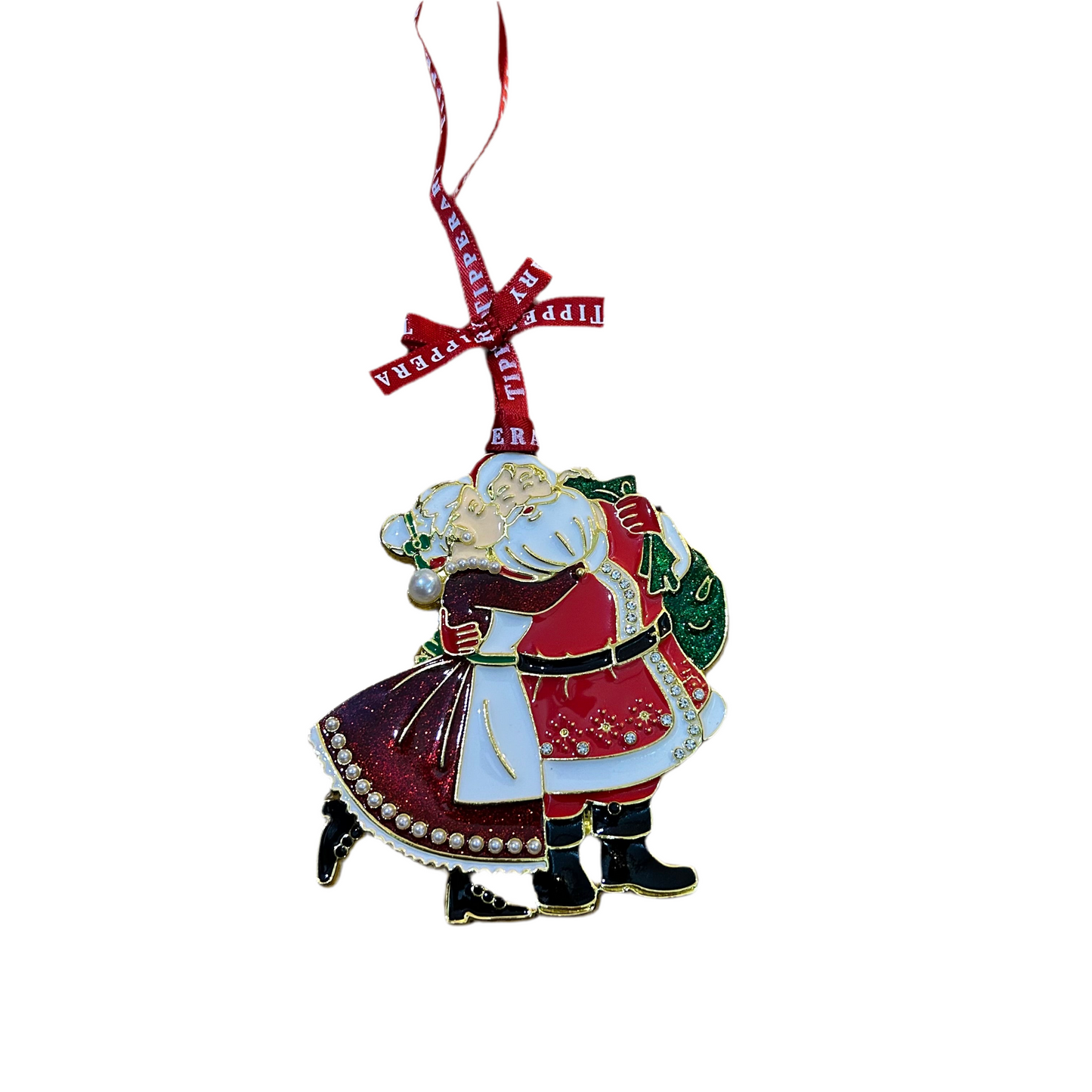 Sparkle Mr & Mrs Claus Christmas Decoration