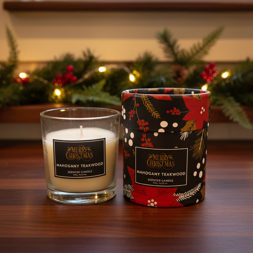 Scented Christmas Candle