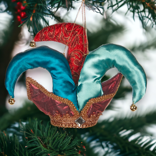 Christmas Jester Hat Hanging Christmas Decoration
