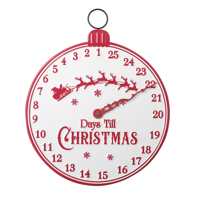 Days Till Christmas Countdown Sign