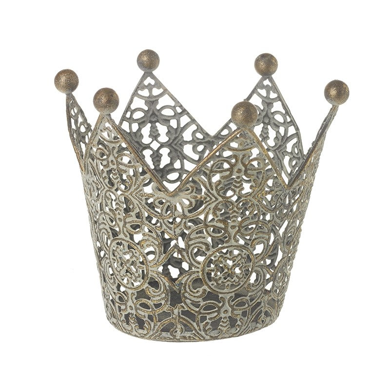 Decorative Metal Christmas Crown Decoration