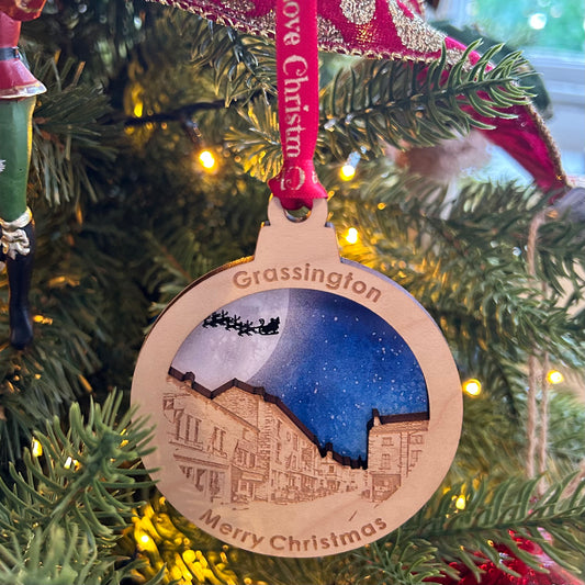 Grassington Bauble Hanging Decoration