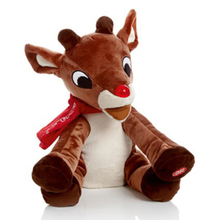 Load image into Gallery viewer, Lit Musical Plush Reindeer
