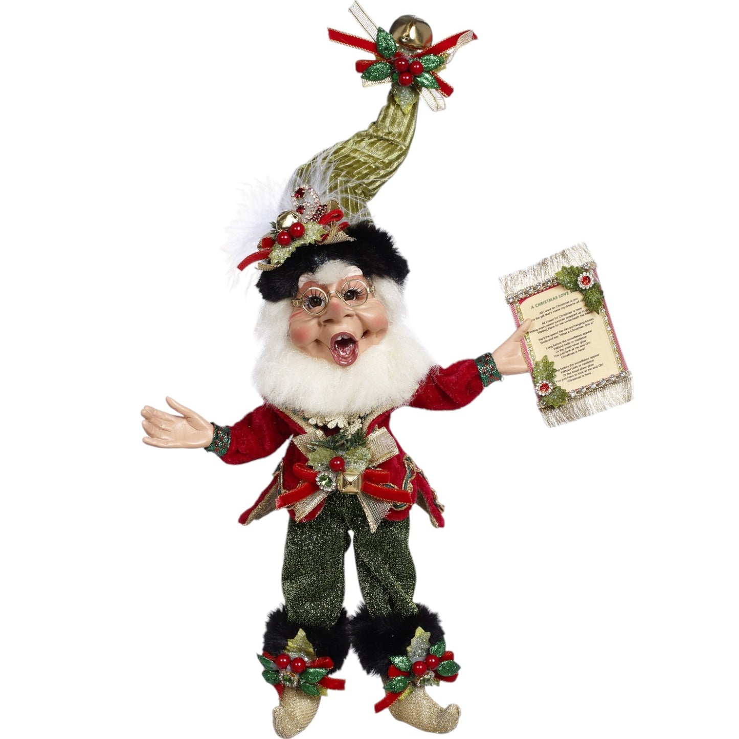 Mark Roberts Xmas Carol Elf Christmas Decoration