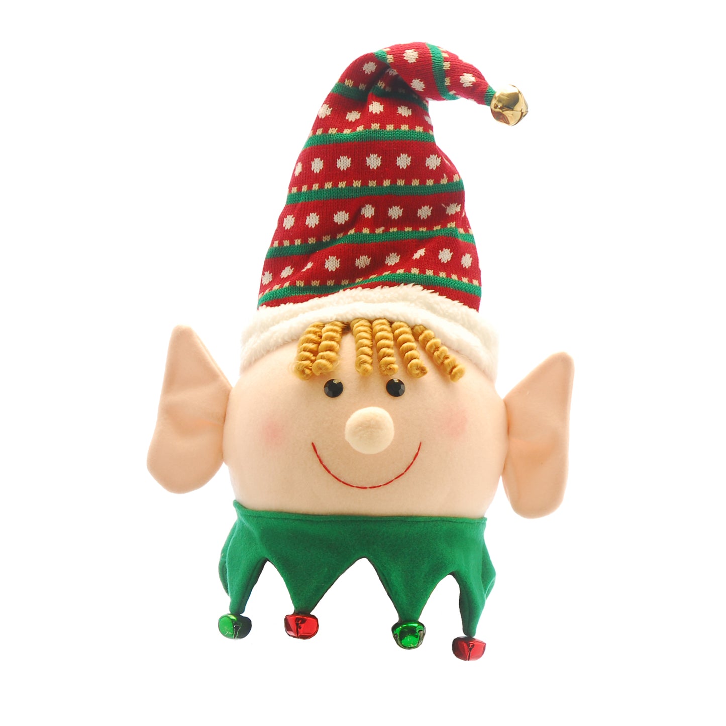 Elf Head Christmas Tree Topper