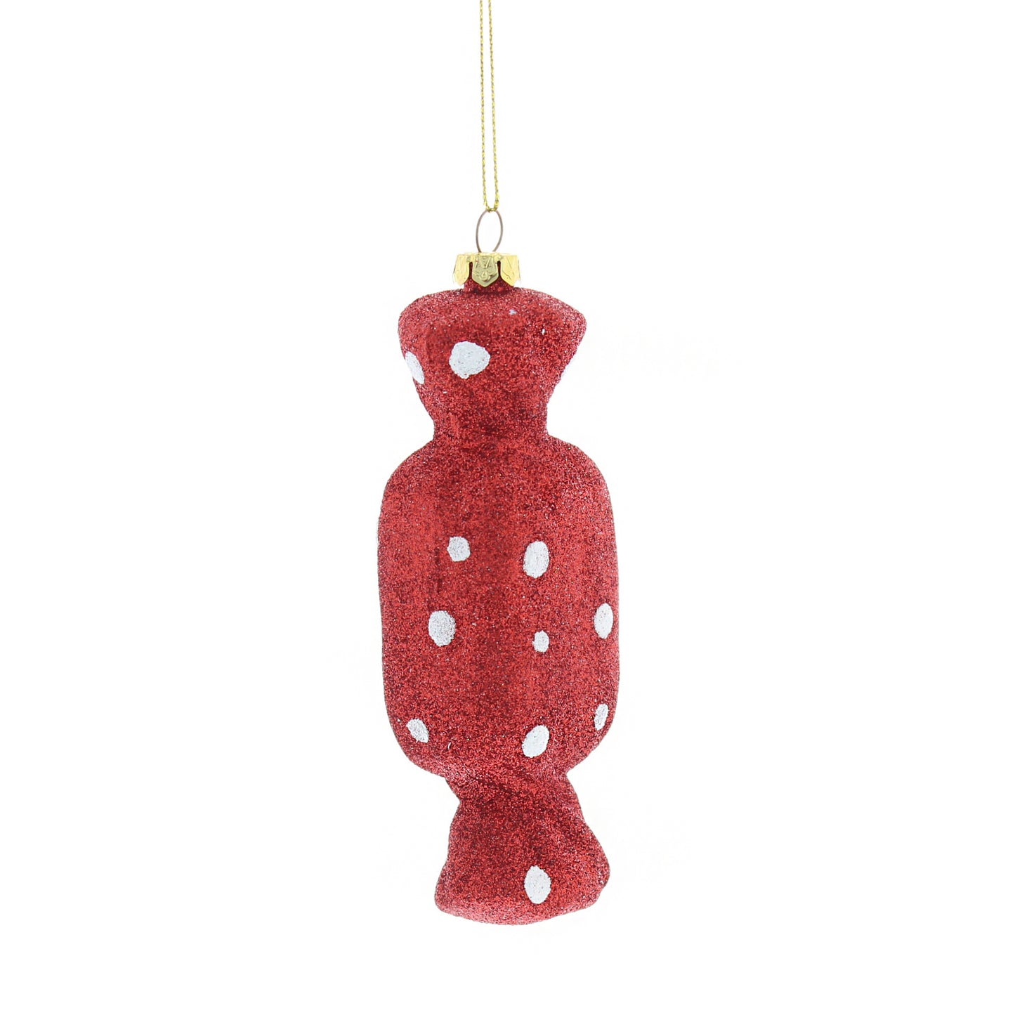 Red Glitter Sweet Hanging Christmas Decoration