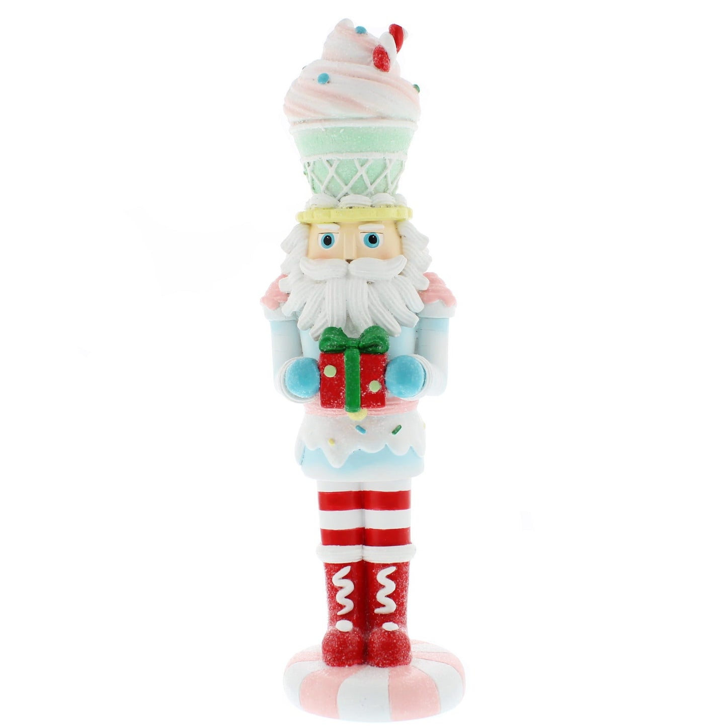 Pastel Cupcake Christmas Nutcracker 30cm