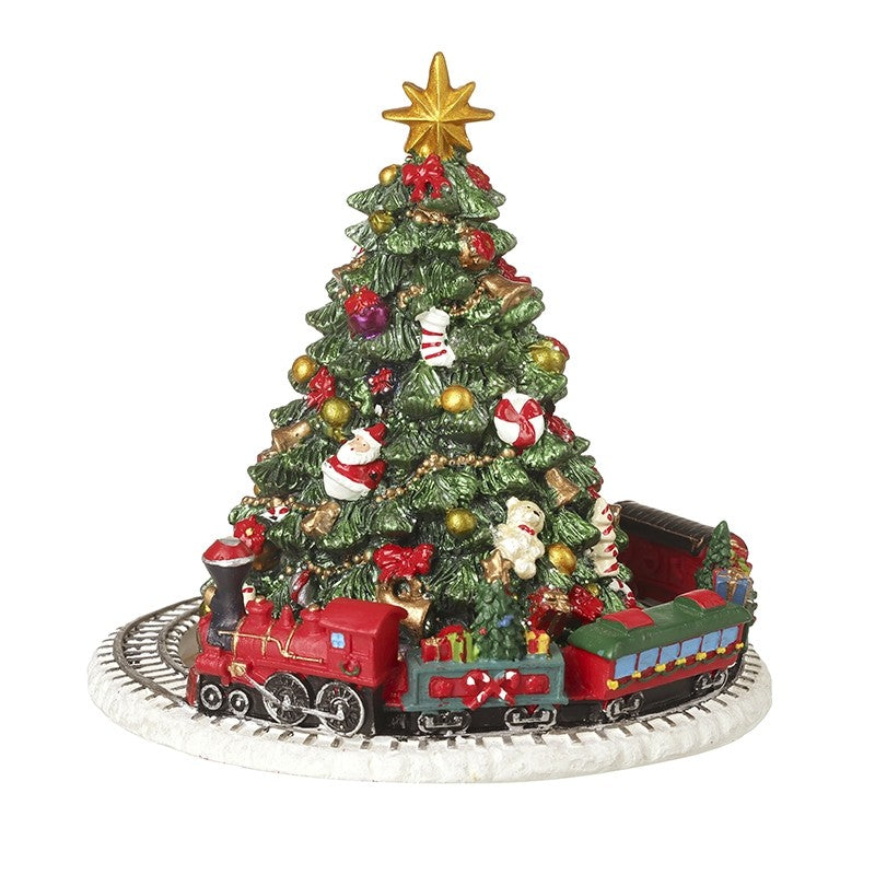Christmas Train Revolving Christmas Tree Ornament