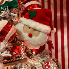 Load image into Gallery viewer, Santa Head Christmas Tree Pick
