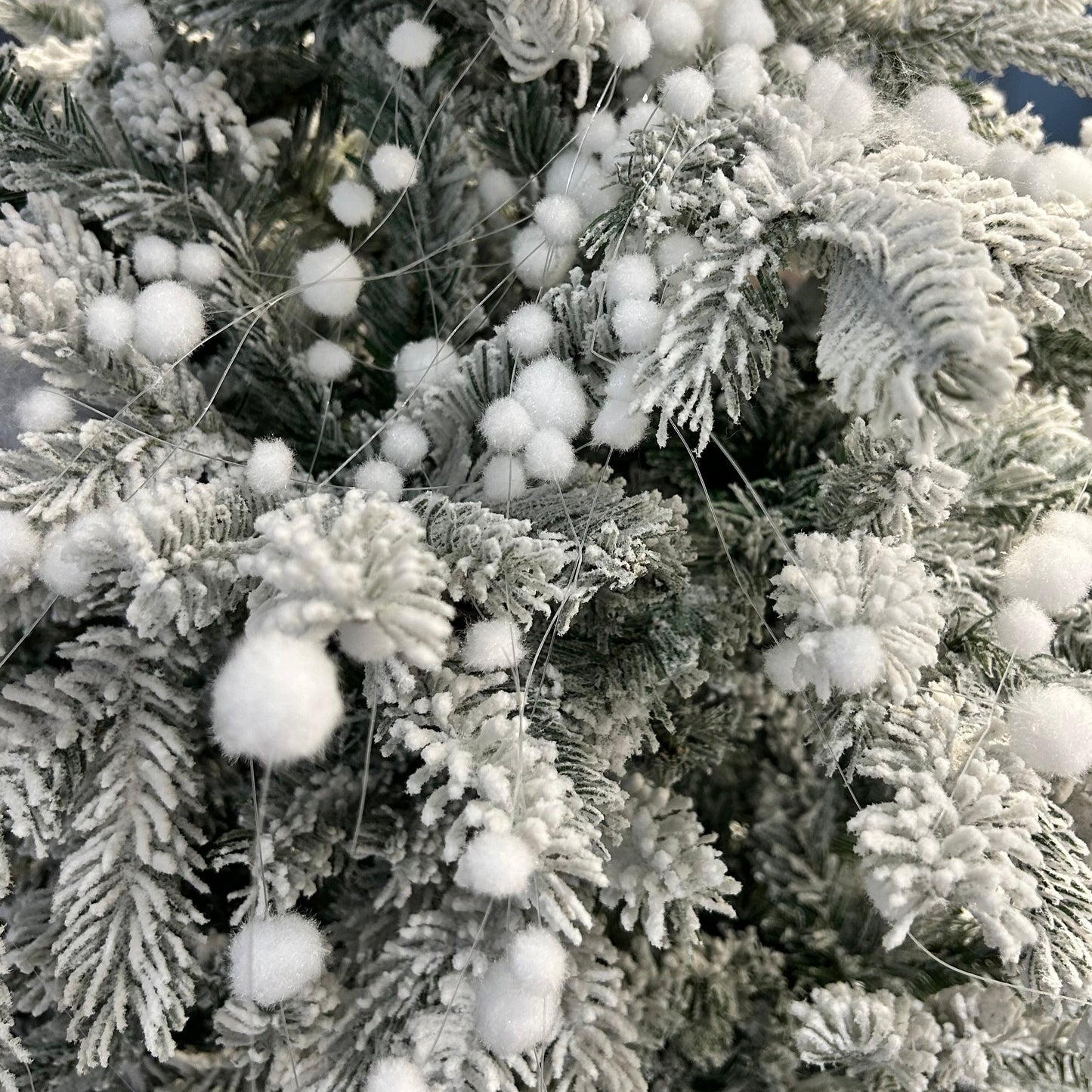 Snowball Garland Christmas Decoration 78cm