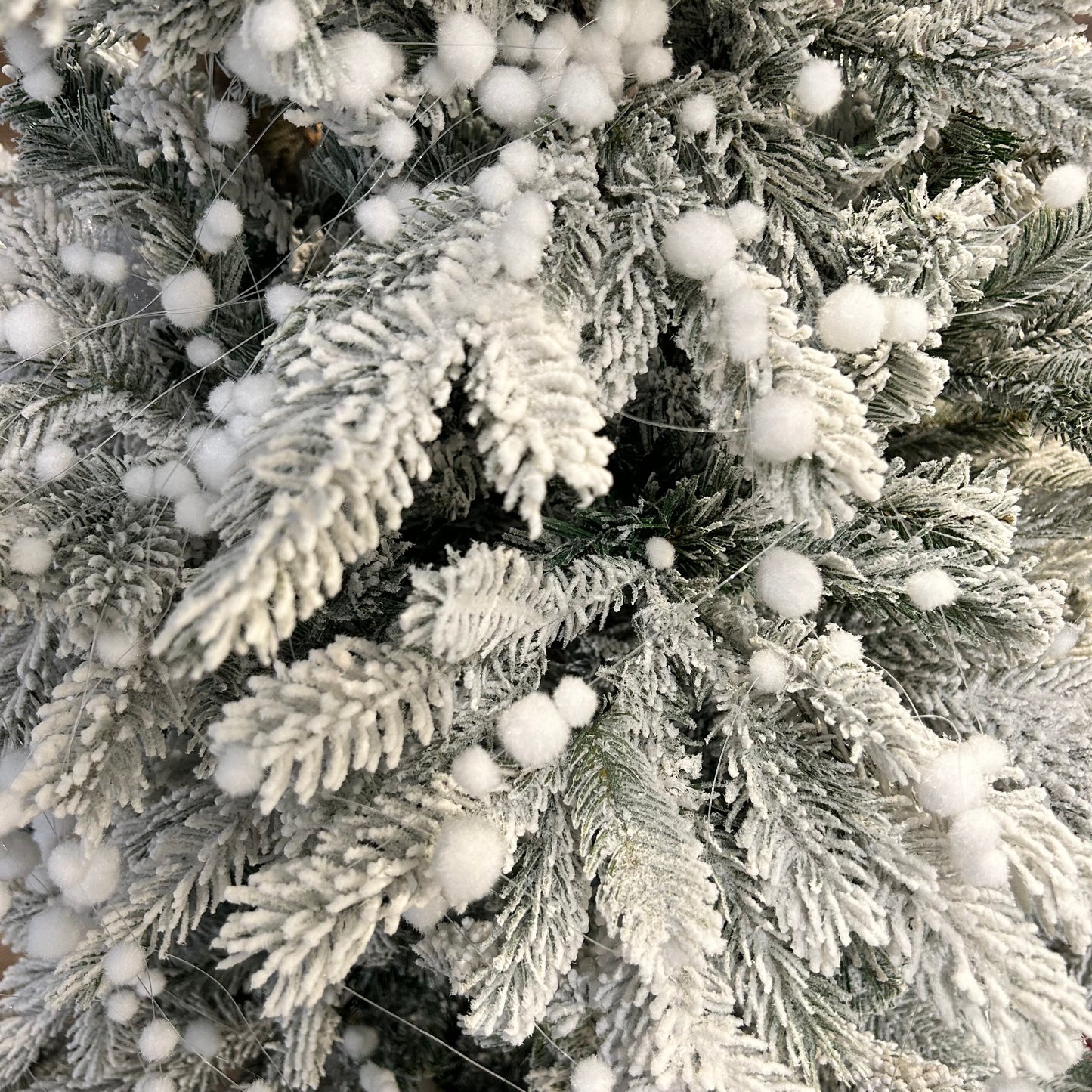 Snowball Garland Christmas Decoration 78cm